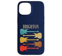Brighton England Guitars UK Rock Concert Tour Vintage Band Case for iPhone 15