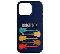 Brighton England Guitars UK Rock Concert Tour Vintage Band Case for iPhone 16 Pro