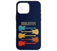 Brighton England Guitars UK Rock Concert Tour Vintage Band Case for iPhone 16 Pro Max