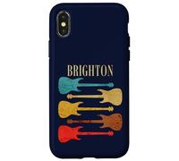 Brighton England Guitars UK Rock Concert Tour Vintage Band Case for iPhone X/XS