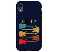 Brighton England Guitars UK Rock Concert Tour Vintage Band Case for iPhone XR