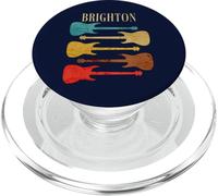 Brighton England Guitars UK Rock Concert Tour Vintage Band PopSockets PopGrip for MagSafe