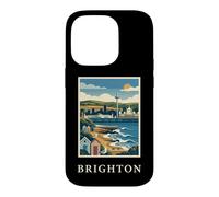 Brighton England Seaside Pier Coastal Travel Design Case for iPhone 14 Pro