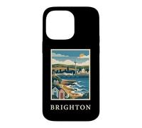 Brighton England Seaside Pier Coastal Travel Design Case for iPhone 14 Pro Max