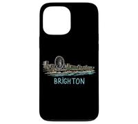 Brighton England Travel Souvenir Historic City Landmark Gift Case for iPhone 13 Pro Max
