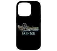 Brighton England Travel Souvenir Historic City Landmark Gift Case for iPhone 14 Pro