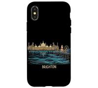 Brighton England Travel Souvenir Historic City Landmark Gift Case for iPhone X/XS
