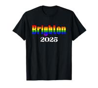 BRIGHTON LGBT GAY PRIDE 2025 T-Shirt