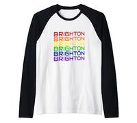 BRIGHTON LGBT GAY PRIDE Raglan Baseball Tee
