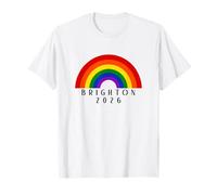 Brighton LGBT Pride 2026 Rainbow T-Shirt