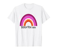 Brighton LGBT Pride Sunset Rainbow T-Shirt