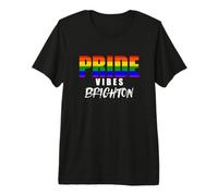 Brighton LGBT Pride Vibes Premium T-Shirt