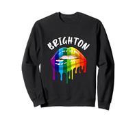 BRIGHTON LGBT RAINBOW PRIDE LIPS Sweatshirt