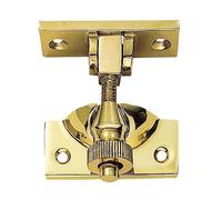 Brighton Pattern Sash Fastener Traditional Window Hardware with Durable Metal Construction for Secure Closure and Classic Sash Window Styling