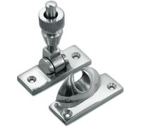 Brighton Sash Window Fastener Polished Brass 60mm (Satin Chrome)