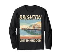 Brighton United Kingdom Classic European Travel Souvenir Long Sleeve T-Shirt