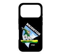 Brighton Utah Snowboarding Snowboarder Kids Children Vacay Case for iPhone 17 Pro