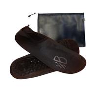Brighton Water Shoes & Zippable Storage Mesh Bag (Black Rock, UK Footwear Size System, Adult, Men, Numeric Range, Medium, 3, 4)