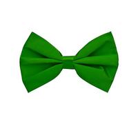 BrightPocket Mens Bow Tie Classic Solid Satin Color Pre Tied Bow Tie For Suit Parties Business Work Funerals Formal Neck Bow Tie (Green)