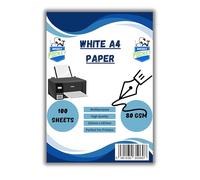 BrightPocket Multipurpose 80GSM A4 Paper White Copier Paper 210mm x 297mm Pack of 100 Sheets