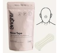 Brightr Nose Strips (30 strips) Anti-Snoring Nasal Strips for Better Sleep and Breathing, Hypoallergenic, Clinically Proven Snoring Aids for Men & Women