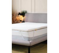 Brightr Sleep Aurora 2 in 1 Medium/Firm Mattress Topper in White | Size: Double Brightr Sleep White Double