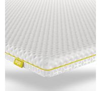 Brightr Sleep Brightr Aurora Deluxe 2 In 1 Memory Foam Mattress Topper Medium Firm Super King Size