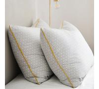 Brightr Sleep Brightr Stella 2 Pack Hybrid Best Cooling Neck & Side Sleeper Pillow - Hybrid Memory Foam & Down Alternative - Medium Soft