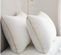 Brightr Sleep Nox Soft Down Alternative Pillow 2 pack Neck Pain & Side Sleeper Pillow in White Brightr Sleep White