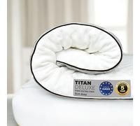 Brightr Titan Deluxe 2 in 1 Firm Mattress Topper Super King Bed | 8cm deep | Prevent Back, Hip & Shoulder Pain | 2-in-1 Reversible Firm - Extra Firm | Cooling Anti-Bacterial Cover | 180x200cm