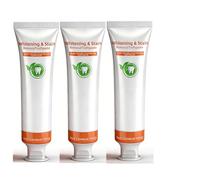 Brights White Stain Remover Toothpaste, Gently Cleans The Surfaces of Teeth and Maintains Oral Hygienes, Cleaning Paste with Mint, Freshens Breath, Daily Oral Care for Common Stains 100g (3PC)