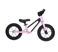Brightside Balance Bike for Boys and Girls. Lightweight & Easy to Ride. My Bike. Easy Clean In & Outdoor Tyres. Children's Bicycle 1.5-5yrs 12 Inch Toddler's Bike. (Pastel Pink)