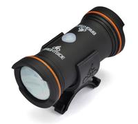 Brightside Bike Light. Stay Seen From Sides. Amber LED Cycling Light. 34hr Run Time. Rechargeable, Waterproof (70g)