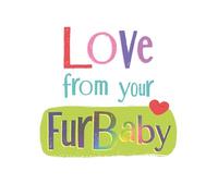 BRIGHTSIDE Mother's Day Card from Pet Love from your Furbaby on Mothers Day Card