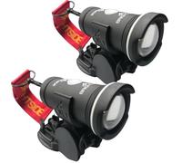 Brightside Rowing Sculling Boat Light. 1 x WHITE Sculling Light, Rowing Lights, SUP Paddleboard Lights. Bow or Stern Light, Secure, Non Drilling Mounting, Waterproof and Rechargeable 100+ Hour Lights