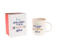Brightside To Do: 7 Minutes of Work Mug