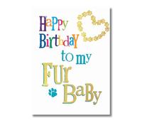 Brightside To My Furbaby Greetings Card, 172 x 124mm, Multi-Coloured