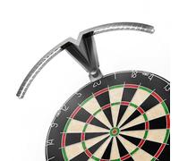 BrightWish Dartboard Light, 7W 6000K LED Dart Board Lighting with Clamp& 3m UK Plug Cable, DIY Flexible Darts Light for Home Bar Game Room（Black)