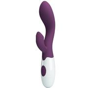 Brighty Pretty Love dual stimulation vibrator aqua green, Poids 0.142 Kg, Color Pink