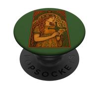 Brigid Goddess and Her Cross Celtic Pagan Imbolc PopSockets Adhesive PopGrip