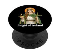 Brigid of Ireland Celtic Goddess Design for Believers PopSockets Adhesive PopGrip
