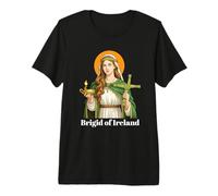 Brigid of Ireland Celtic Goddess Design for Believers Premium T-Shirt