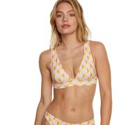 Brigitte Bardot Bain - Seventies Triangle Swimsuit Top - Women, Pink, 12