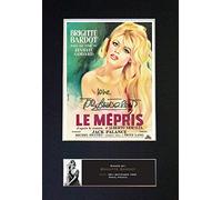 BRIGITTE BARDOT Signed Autograph Mounted Photo Reproduction PRINT A4 Rare Perfect Birthday (297 x 210mm) #531 (Not Framed)
