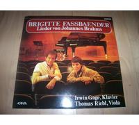 Brigitte Fassbaender - 40.23.507 BRIGITTE FASSBAENDER Brahms Lieder LP