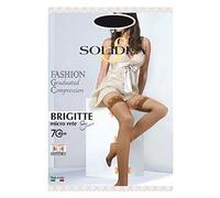 Brigitte Micro Rete 70 Sheer Graduated Compression Hold-Ups 3-ML