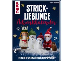 Brigitte Zimmer Strick-Lieblinge Adventskalender. Adventskalenderbuch (Hardback)