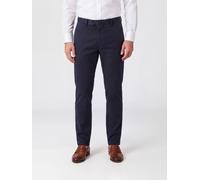 BRIGLIA 1949 Slim Fit Pleated Cotton Tailored Trousers - Size: 47 - male