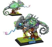 Brihappen Cool Mech Chameleon Model Building Set for Adult Boys Girls, Chameleon Animals Crossing Set Collectible Display Model Home Office Decor, Exquisite Creative Birthday Gifts（827 Pcs）