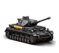 Brihappen Military Tank Building Blocks Sets for Adult, WW2 German IV Heavy Tank Collection Model Construction Toys, for Adult Kids Boy Military Enthusiasts(1419 Pcs